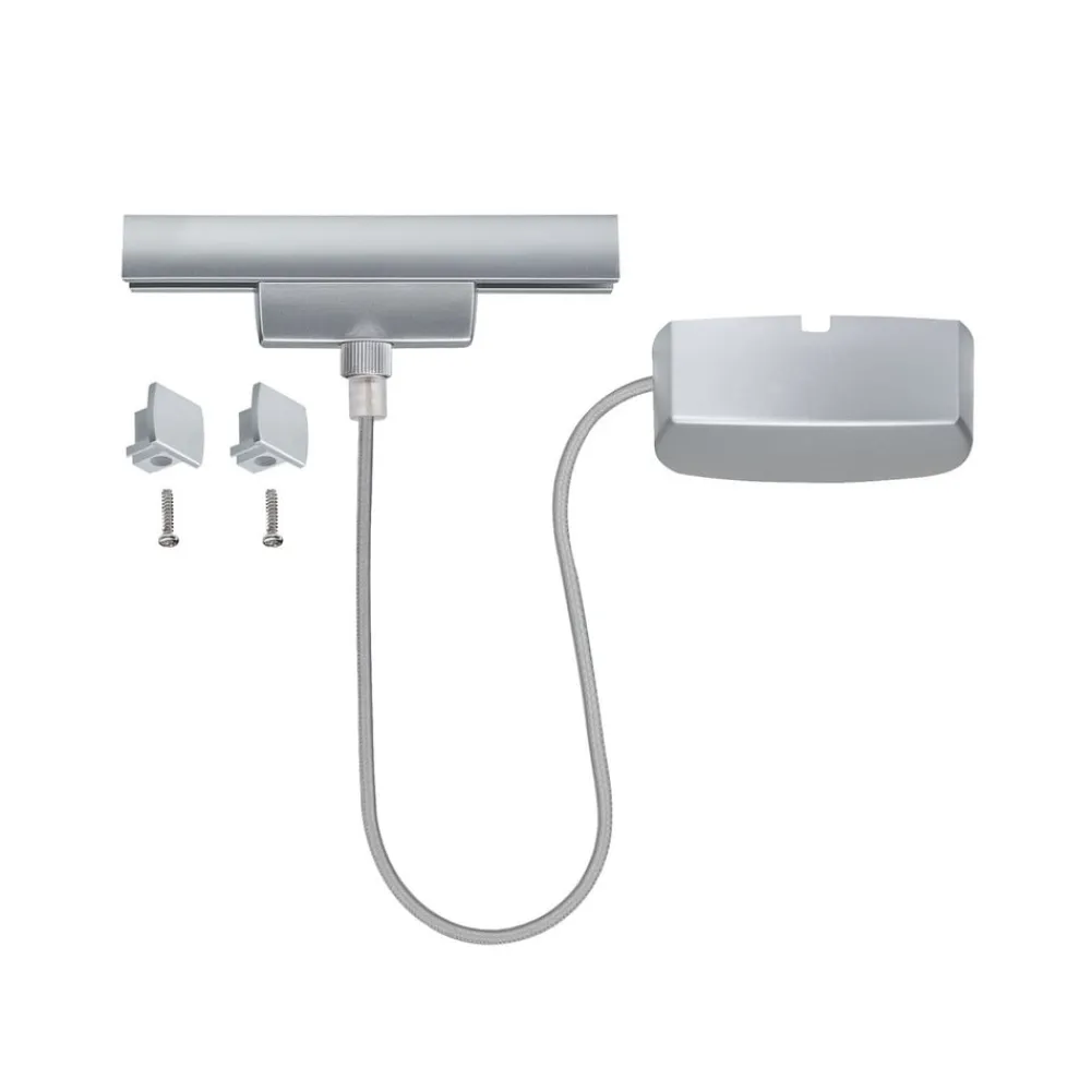 Skinnesystem ^ Paulmann URail kabelføring Zigbee 1 m, krom mat