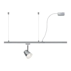 Skinnesystem ^ Paulmann URail kabelindføring, krom mat, 2 m