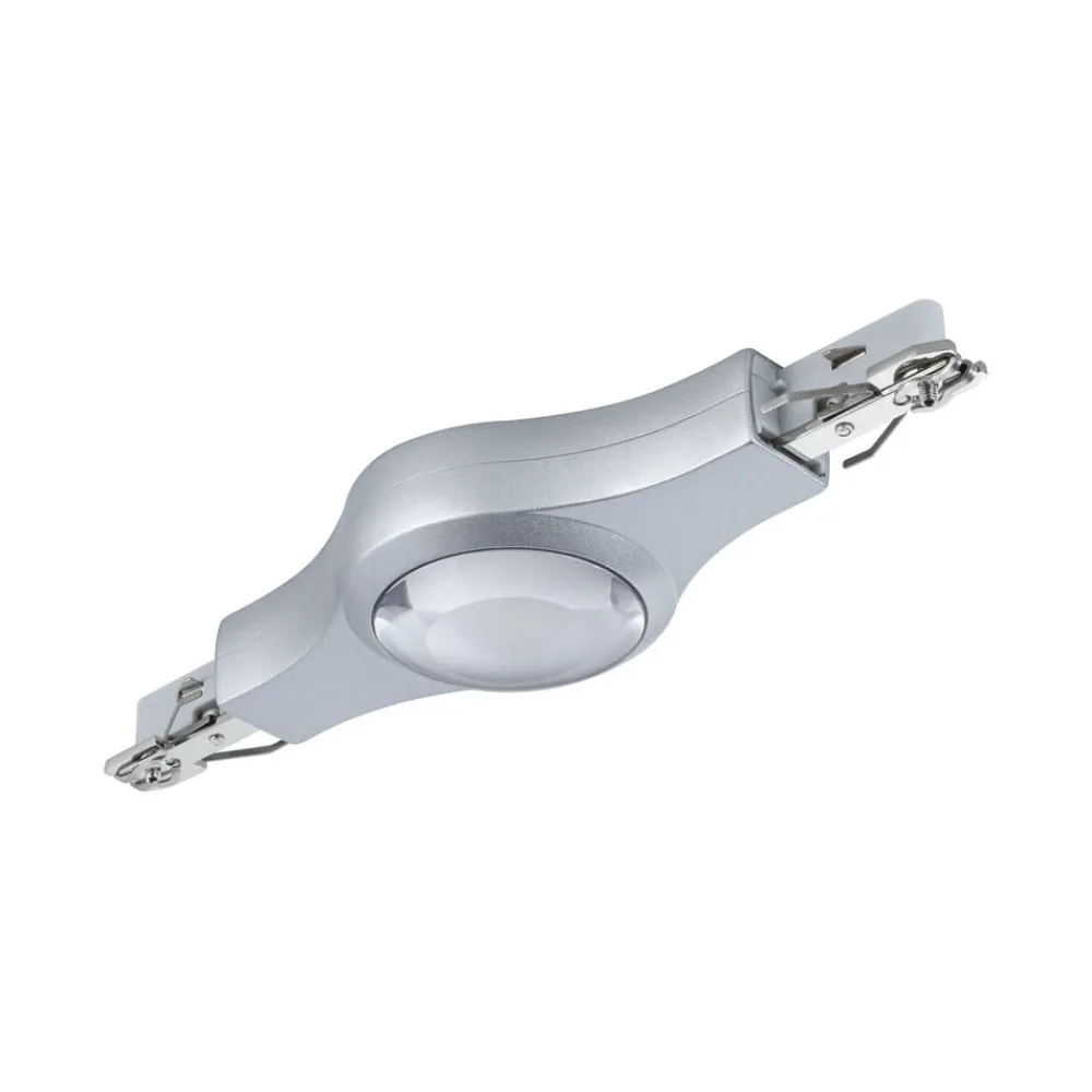 Skinnesystem ^ Paulmann URail LED Line Connector, mat krom