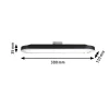 Paulmann Skinnesystem > URail LED-panel 7W 2.700 K mat sort