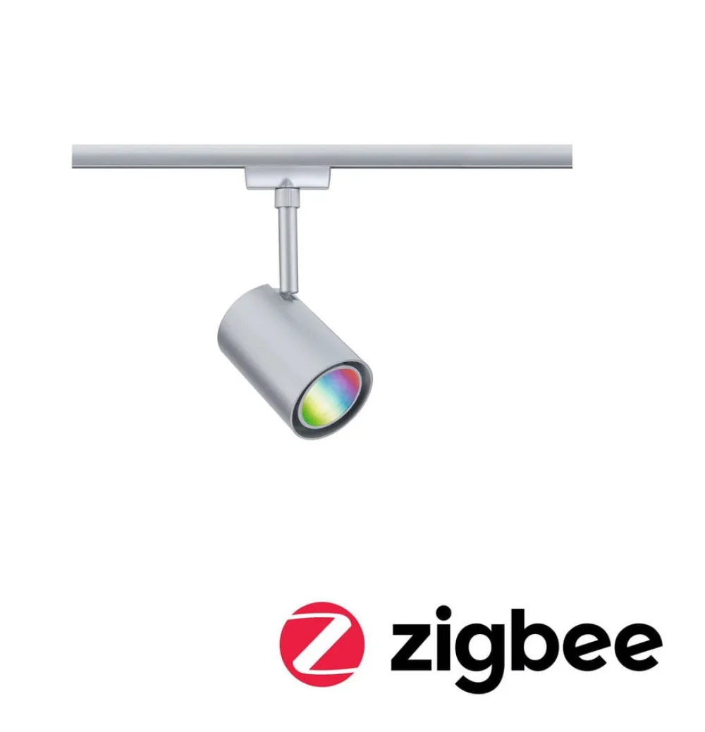 Paulmann Skinnesystem > URail LED-skinnespot Luxe Zigbee krom mat GU10
