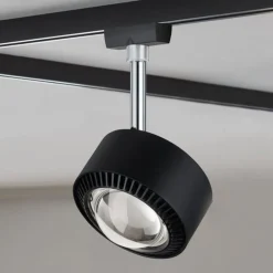 Paulmann Skinnesystem > URail LED-spot Aldan sort