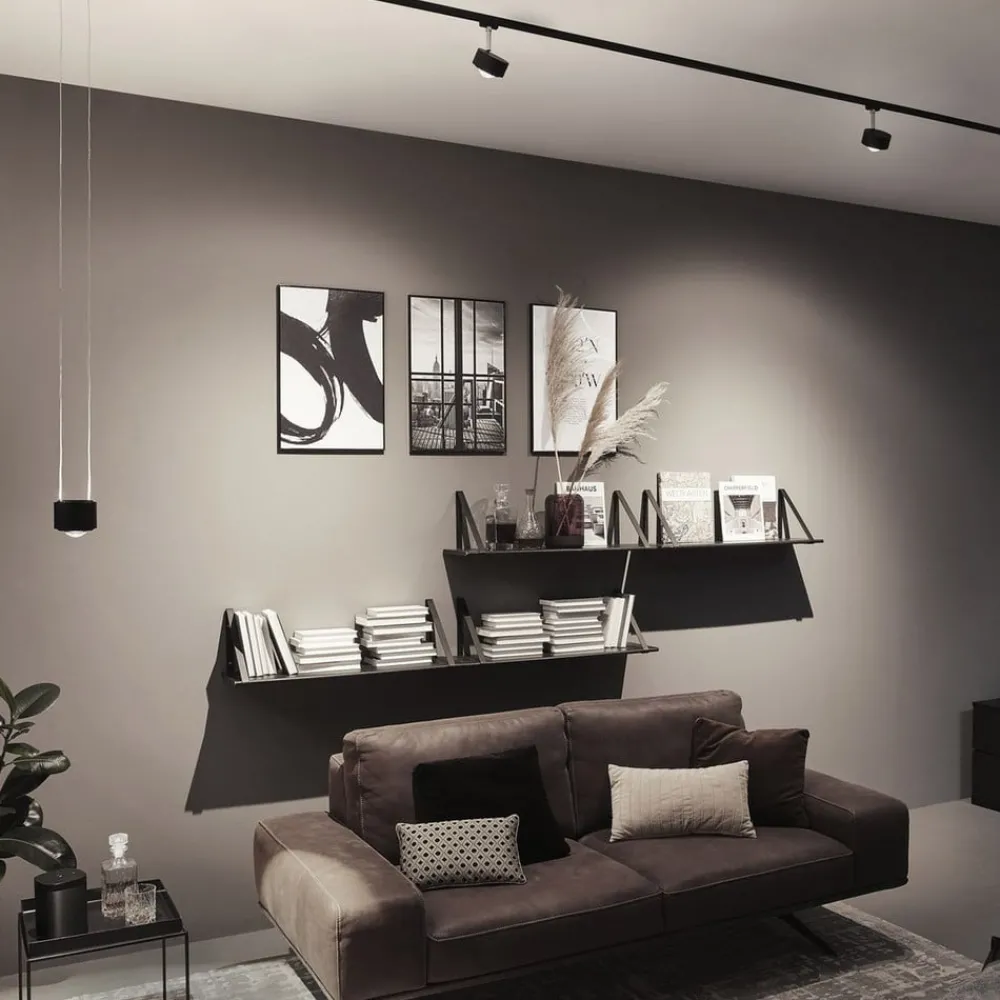 Paulmann Skinnesystem > URail LED-spot Aldan sort