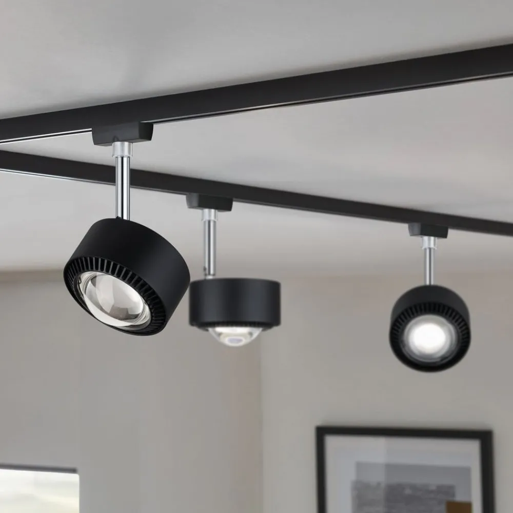 Paulmann Skinnesystem > URail LED-spot Aldan sort