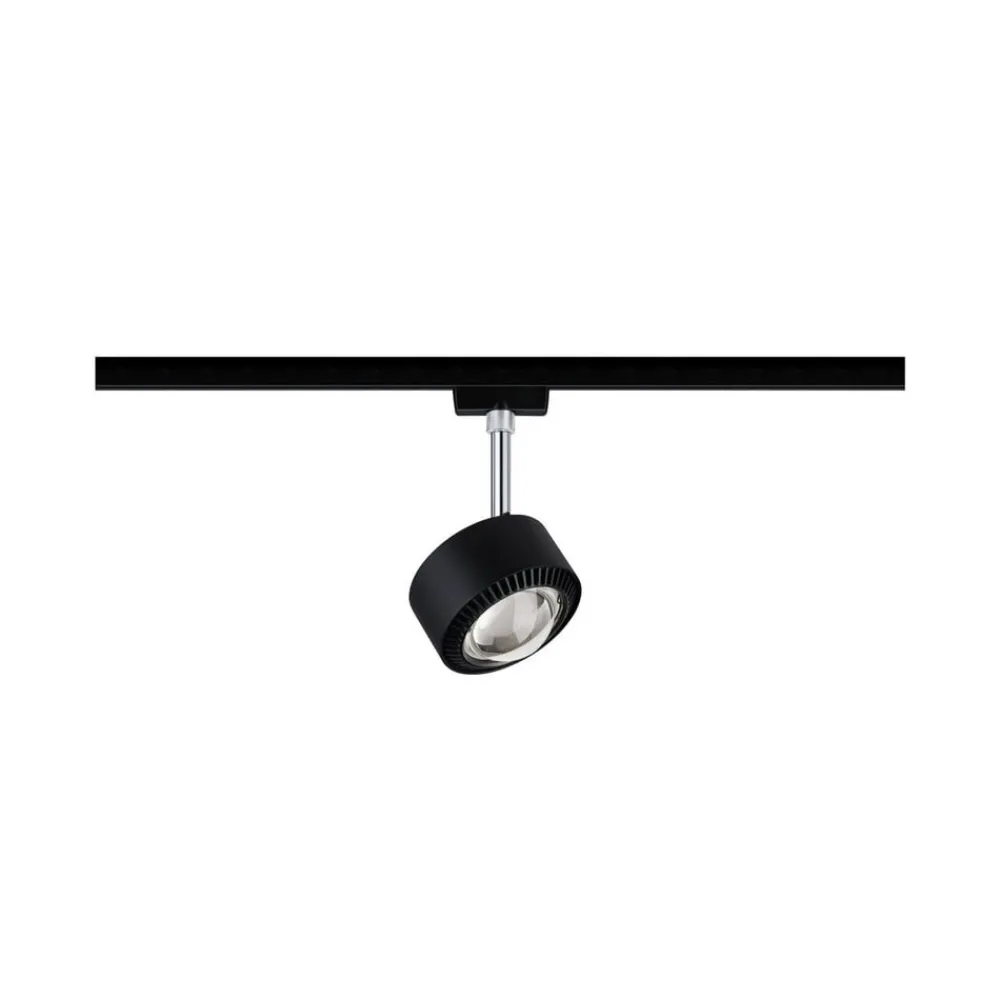 Paulmann Skinnesystem > URail LED-spot Aldan sort
