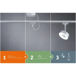 Skinnesystem ^ Paulmann URail LED-spot dipper, 2 lyskilder