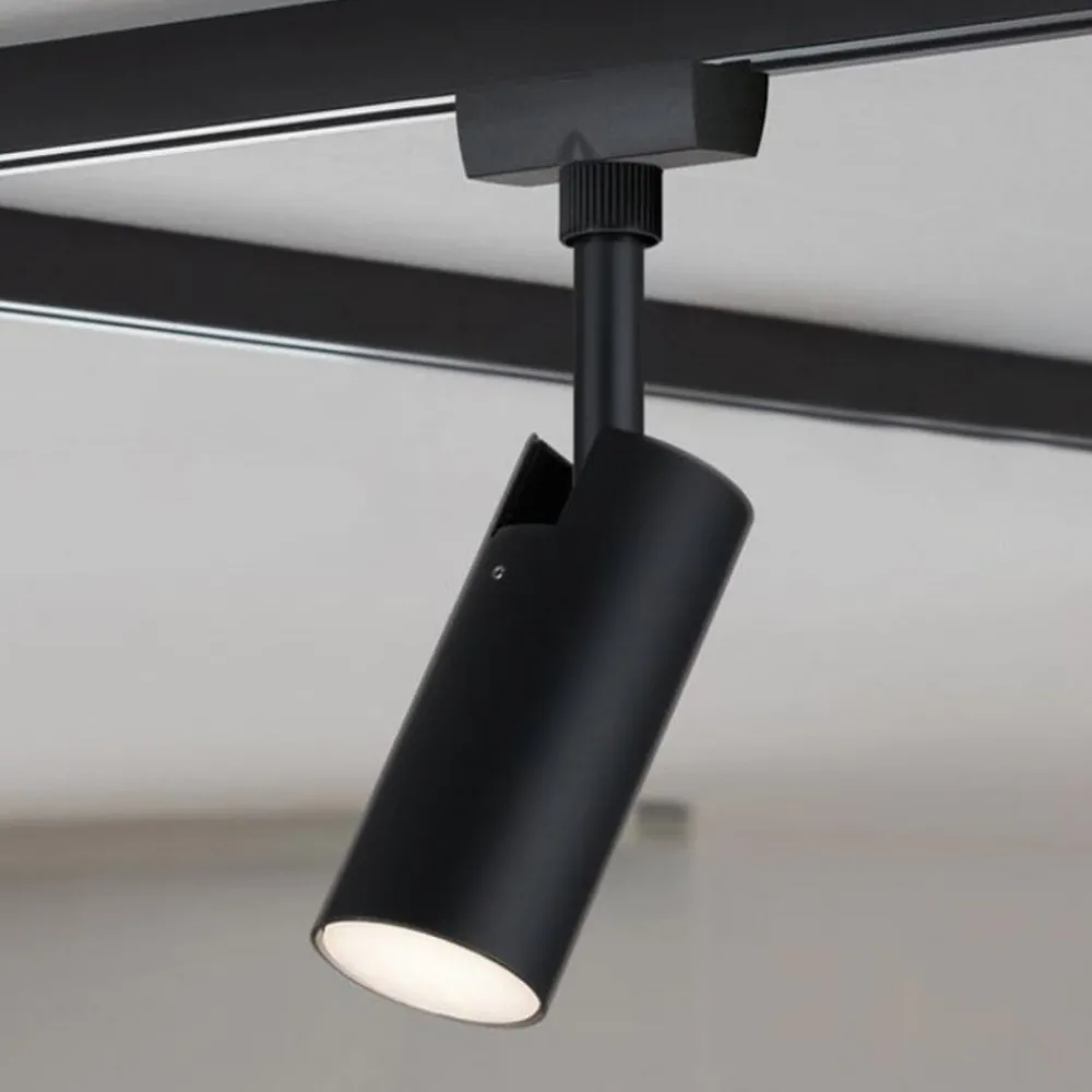 Paulmann Skinnesystem > URail LED-spot Tubo sort 3.000 K
