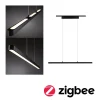 Skinnesystem ^ Paulmann URail Lento LED-pendel ZigBee CCT sort