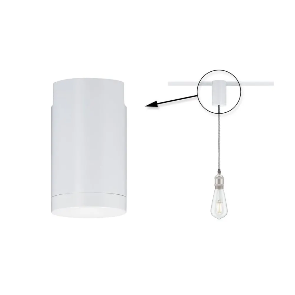 Paulmann Skinnesystem > URail pendeladapter Universal 100 W hvid