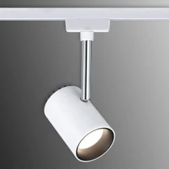Paulmann Arbejdsrum/Kontor|Skinnesystem > URail Shine LED-spotlight i hvid