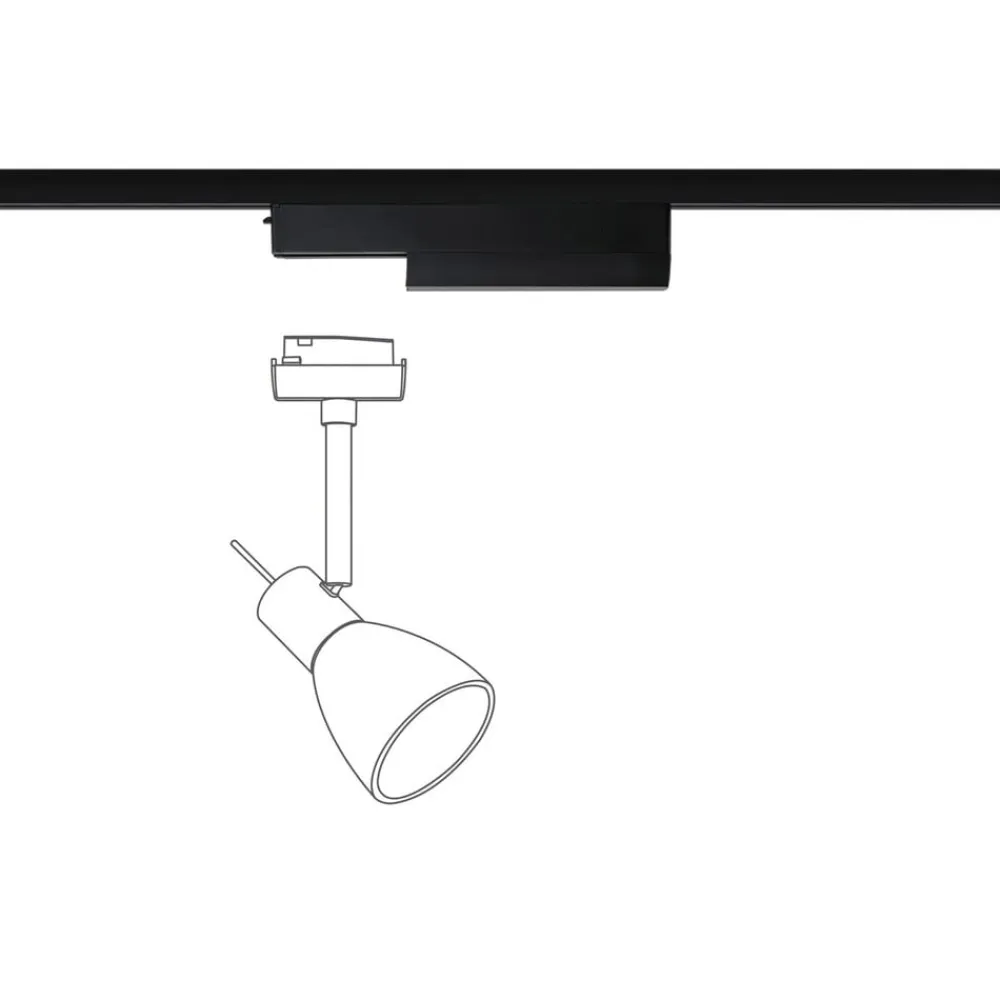 Skinnesystem ^ Paulmann URail skinneadapter, ZigBee, sort