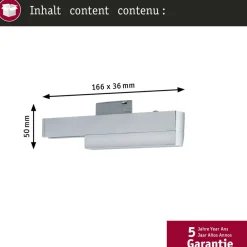 Paulmann Skinnesystem > URail skinneadapter Zigbee 3.0, krom mat