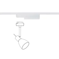 Paulmann Skinnesystem > URail skinneadapter, ZigBee, hvid