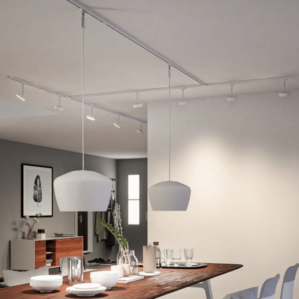 Paulmann Skinnesystem > URail strømafbryder, sølv, plast, metal