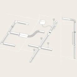 Paulmann Arbejdsrum/Kontor > URail-strømforsyning, mat krom