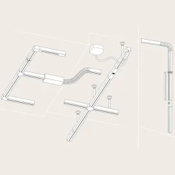 Skinnesystem ^ Paulmann URail systemskinne, 100 cm, sort mat