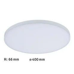 Paulmann Arbejdsrum/Kontor > Velora LED-panel, Ø 40cm, hvidt, 3.000 K