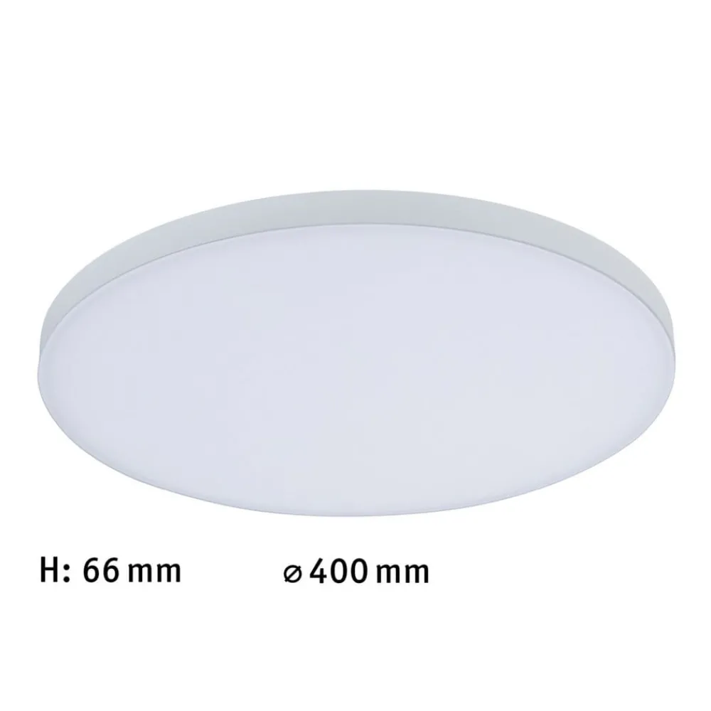 Paulmann Arbejdsrum/Kontor > Velora LED-panel, Ø 40cm, hvidt, 3.000 K