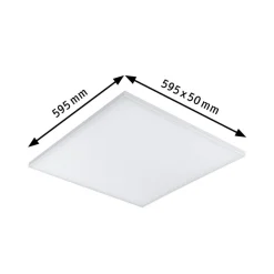 Paulmann Loftlamper > Velora LED-panel, 3-step-dim, 59,5x59,5cm