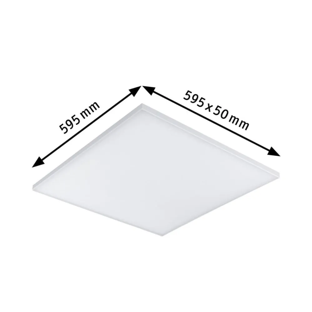 Paulmann Loftlamper > Velora LED-panel, 3-step-dim, 59,5x59,5cm