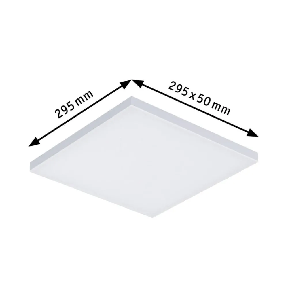 Arbejdsrum/Kontor|Loftlamper ^ Paulmann Velora LED-panel, 3-step-dim, 29,5x29,5cm