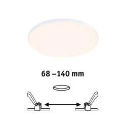 Loftlamper ^ Paulmann Veluna Edge IP44 3.000K dimm Ø 16cm