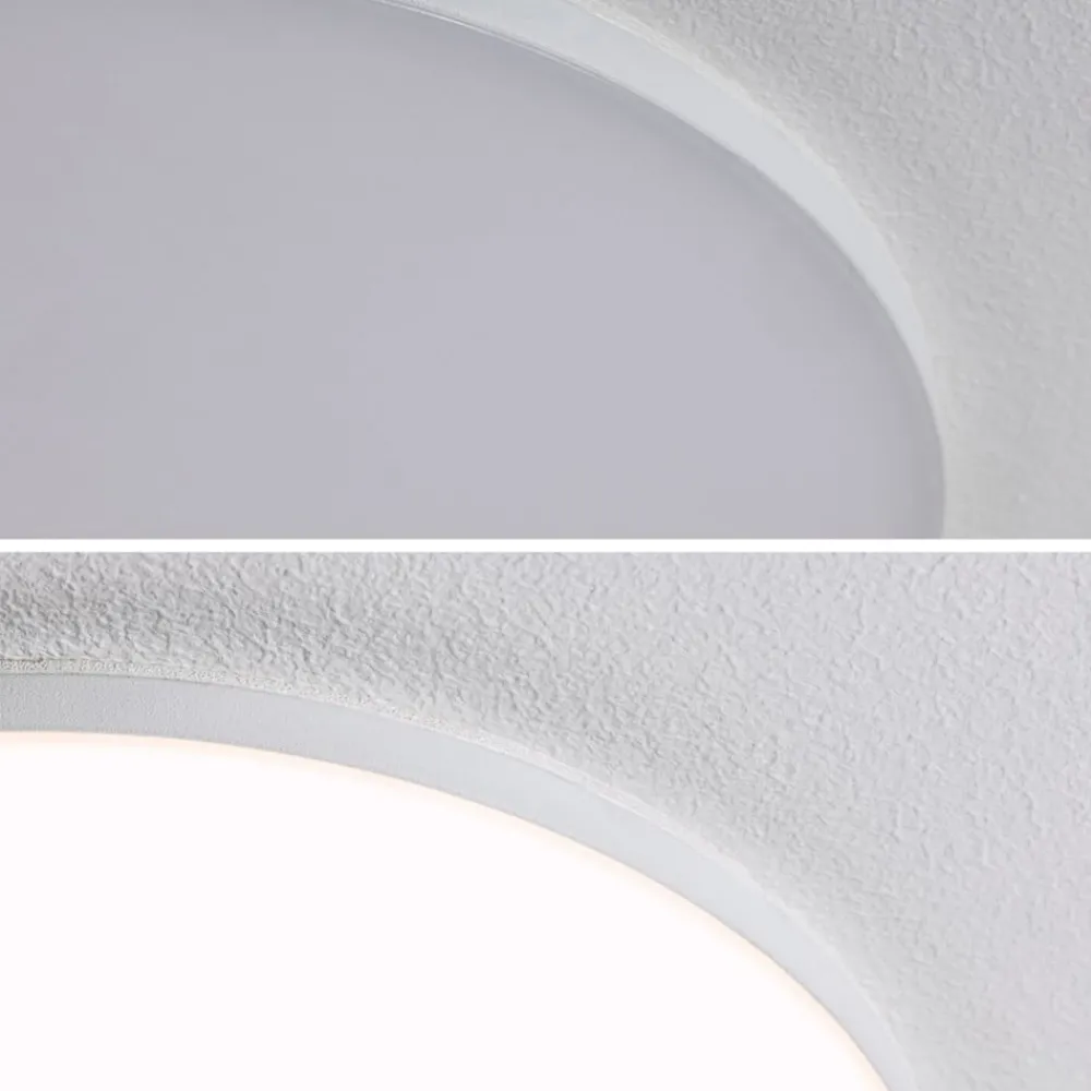 Loftlamper|Indbygningsspots ^ Paulmann Veluna Edge IP44 3.000K dimm Ø 20cm