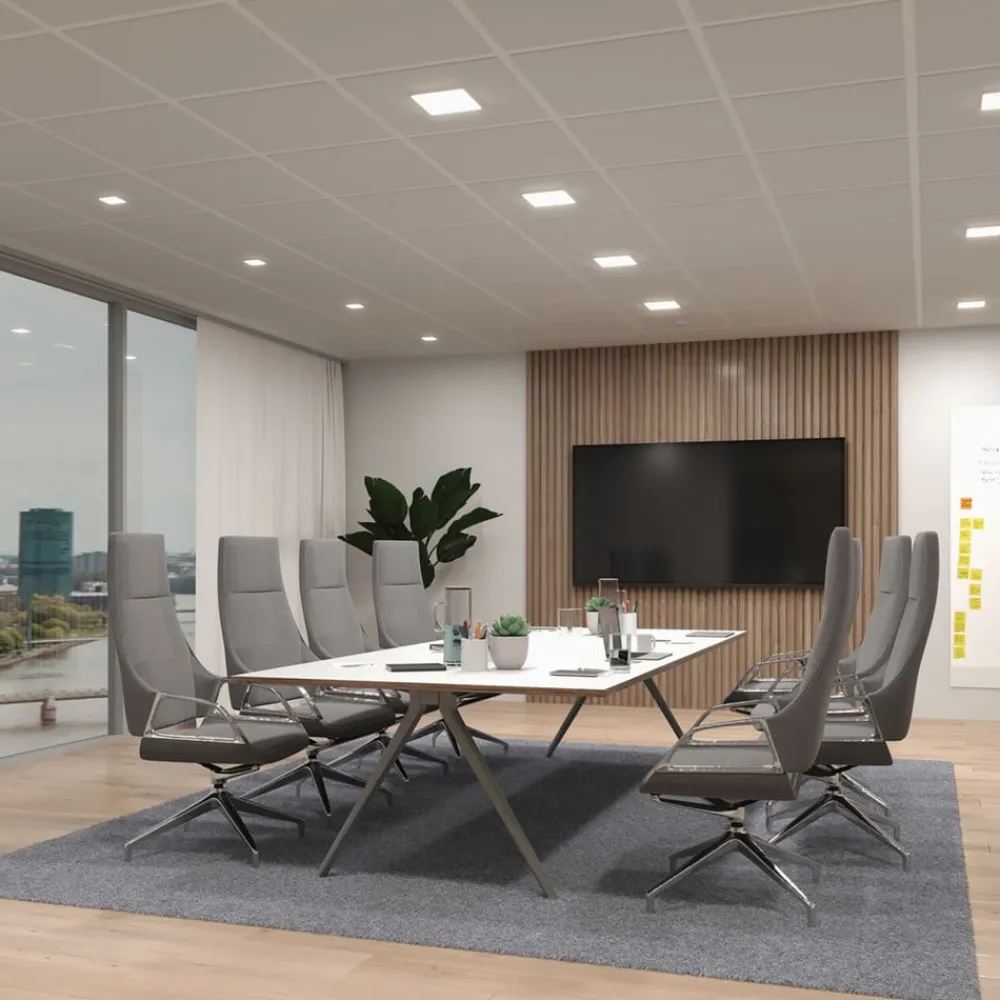 Paulmann Loftlamper|Indbygningsspots > Veluna Edge IP44 4000K dimm 9x9cm