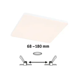 Paulmann Loftlamper > Veluna Edge IP44 3000K dimm 20x20cm