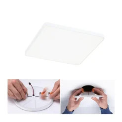 Paulmann Loftlamper > Veluna Edge IP44 4000K dimm 16x16cm