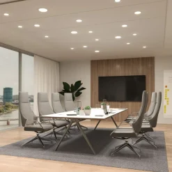 Indbygningsspots|Spotlights ^ Paulmann Veluna Edge LED indbygget IP44 3.000K Ø 12cm