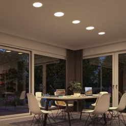 Paulmann Loftlamper|Indbygningsspots > Veluna LED-indbygningslampe 4000K Ø12,5cm