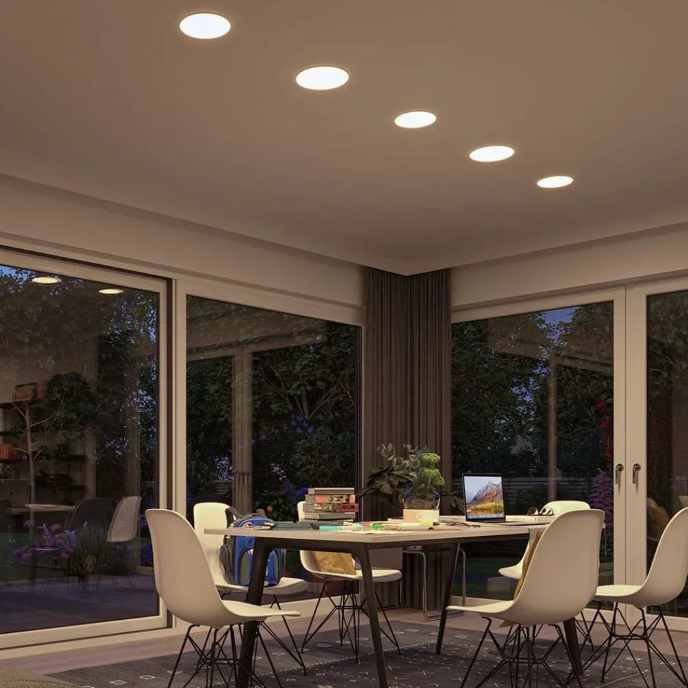 Paulmann Loftlamper|Indbygningsspots > Veluna LED-indbygningslampe 4000K Ø12,5cm