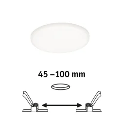 Paulmann Loftlamper|Indbygningsspots > Veluna LED-indbygningslampe 4000K Ø12,5cm