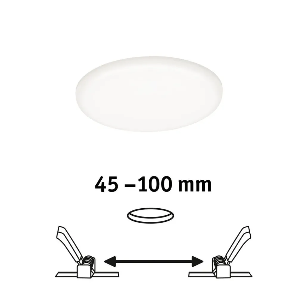 Paulmann Loftlamper|Indbygningsspots > Veluna LED-indbygningslampe 4000K Ø12,5cm