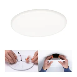 Loftlamper ^ Paulmann Veluna LED-indbygningslampe 4000K Ø18,5cm