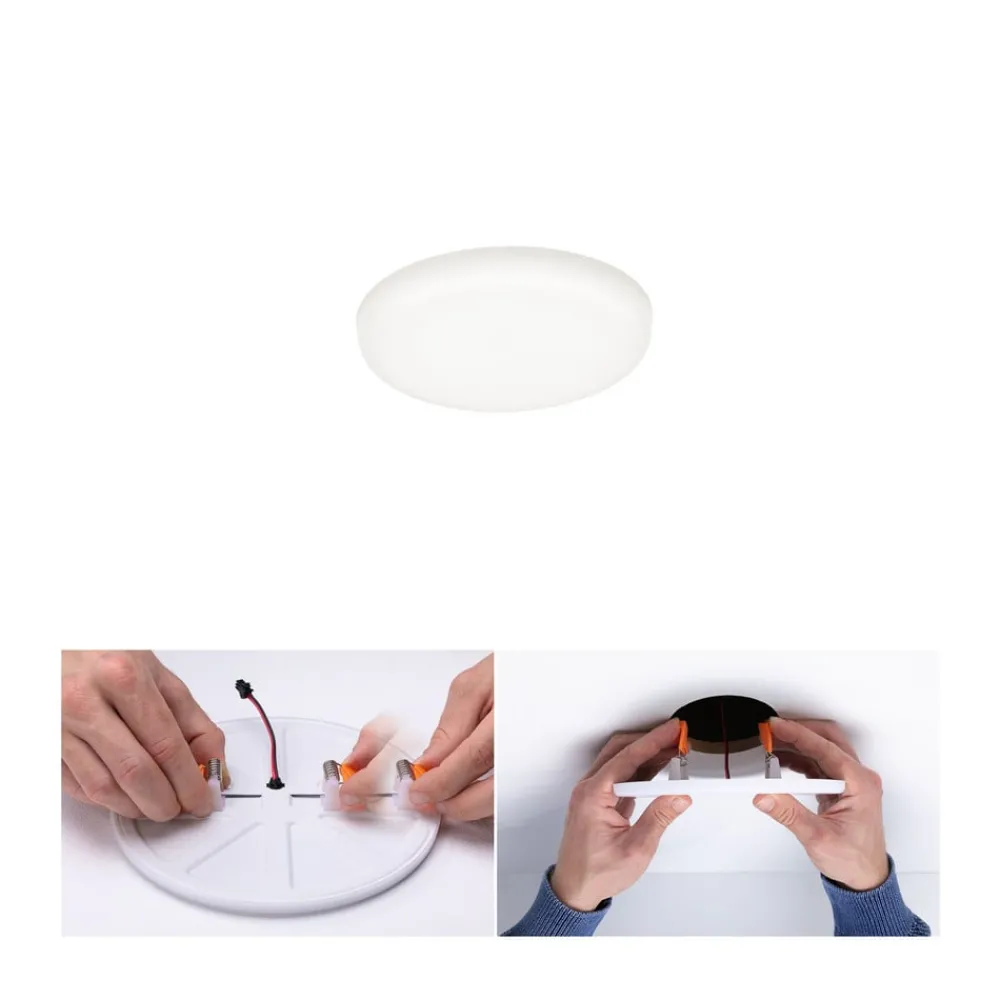 Paulmann Loftlamper|Indbygningsspots > Veluna LED-indbygningslampe 4.000K Ø7,5cm