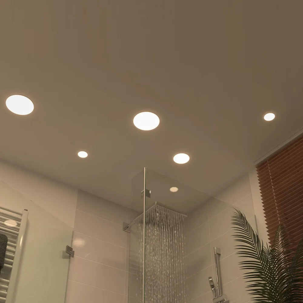 Paulmann Loftlamper|Indbygningsspots > Veluna LED-indbygningslampe 4.000K Ø7,5cm