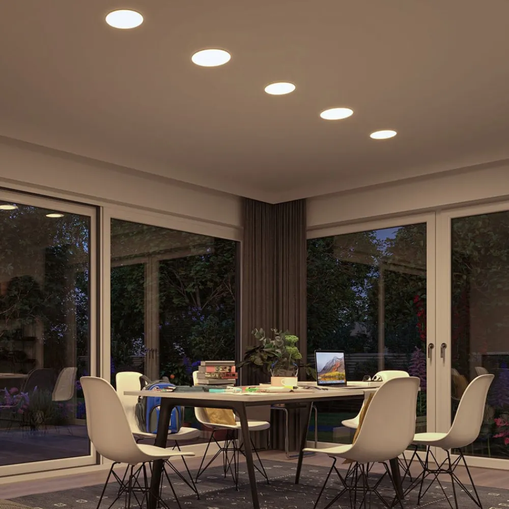Paulmann Loftlamper|Indbygningsspots > Veluna LED-indbygningslampe 4.000K Ø7,5cm