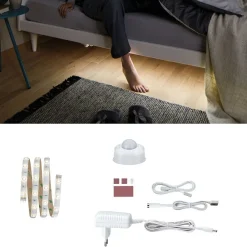 Paulmann Dekorationsbelysning|Led Strips > YourLED Night-sæt 3W med sensor, hvid