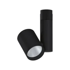 Paulmann Skinnesystem > Zeuz URail Spot 4.000K 39° sort mat