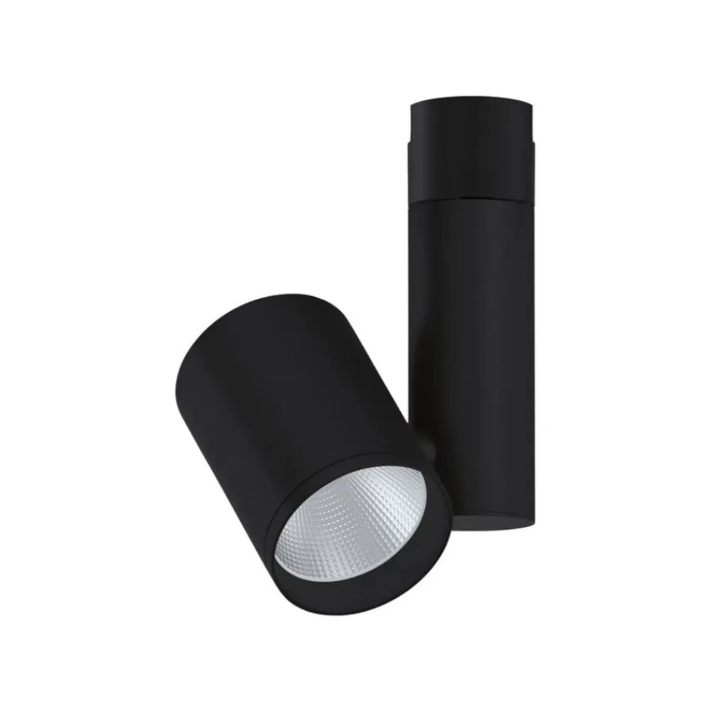 Paulmann Skinnesystem > Zeuz URail Spot 4.000K 39° sort mat
