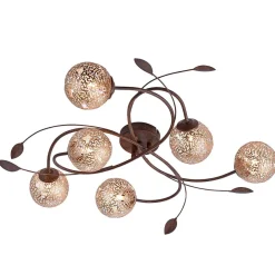 Paul Neuhaus Loftlamper|Loftlamper > Greta loftlampe, 65 cm, 6 lyskilder, metal, G9