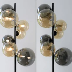 Paul Neuhaus Gulvlamper|Gulvlamper > gulvlampe Popsicle, glas, 155 cm høj, G9
