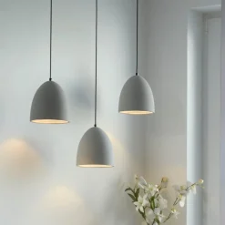 Paul Neuhaus Pendellamper|Pendellamper > hængelampe Eton, 3.lyskilder, 100 cm, beton, G9