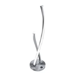 Paul Neuhaus Bordlamper > LED-bordlampe Polina, sølv, metal, dæmpbar