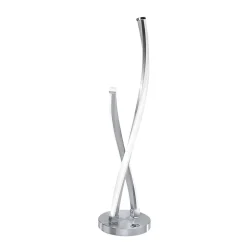 Paul Neuhaus Bordlamper > LED-bordlampe Polina, sølv, metal, dæmpbar