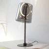 Paul Neuhaus Bordlamper > LED-bordlampe Zula, røggrå, højde 42 cm