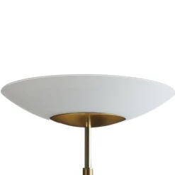 Paul Neuhaus Arbejdsrum/Kontor|Gulvlamper > LED-gulvlampe Alfred, messingfarvet, dæmpbar