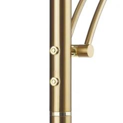 Paul Neuhaus Arbejdsrum/Kontor|Gulvlamper > LED-gulvlampe Alfred, messingfarvet, dæmpbar